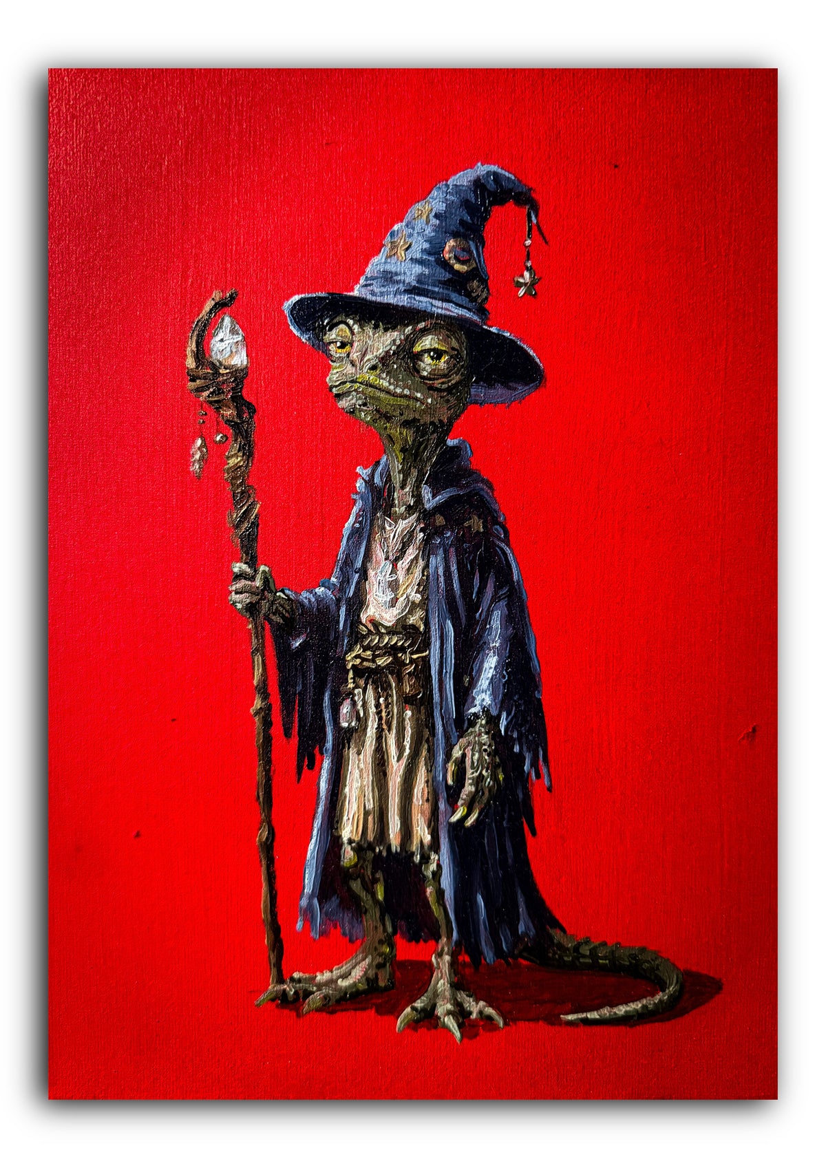 LIZARD WIZARD (print)